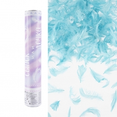 Пневмохлопушка, Гендер Пати, Сынок или Дочка?, Перья, Голубой